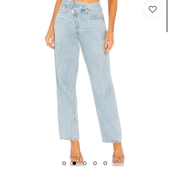 Agolde Criss Cross Upsized Jean - Picture 1 of 6